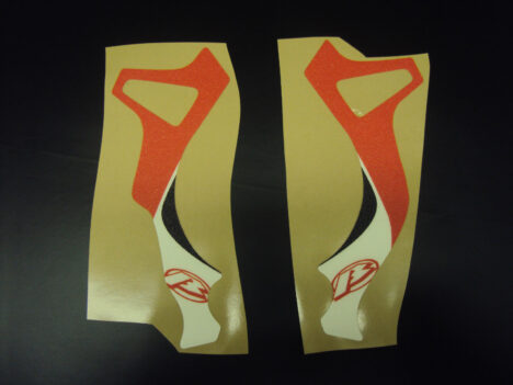 2009>2010 BETA EVO EVOLUTION FRAME PROTECTOR STICKERS GRAPHICS