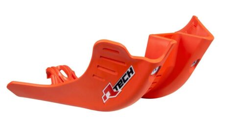 HUSQVARNA TC 125/150 PLASTIC SKID PLATE R-TECH PLASTIC ENGINE COVER RED 21-22
