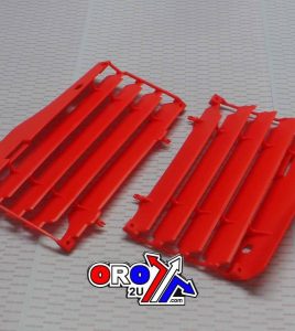HONDA CRF450R RADIATOR LOUVERS POLISPORT 09-12 red