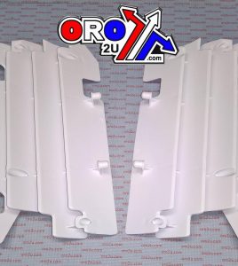 HONDA CR125 CR250  RADIATOR LOUVERS POLISPORT 04 white