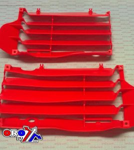 HONDA CRF450R RADIATOR LOUVERS POLISPORT 14-15 red