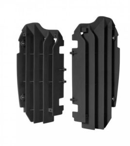 KAWASAKI KX-F 250 RADIATOR LOUVERS POLISPORT 17-18 black