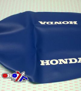 89-91 CRM250 HONDA SEAT COVER, SMOOTH BLUE