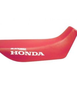 88-ON DOMINATOR NX650 RED, BLACKBIRD SEAT COVER
